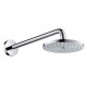 Верхний душ Hansgrohe Raindance S 180 1 jet  хром, размер 33.1 см