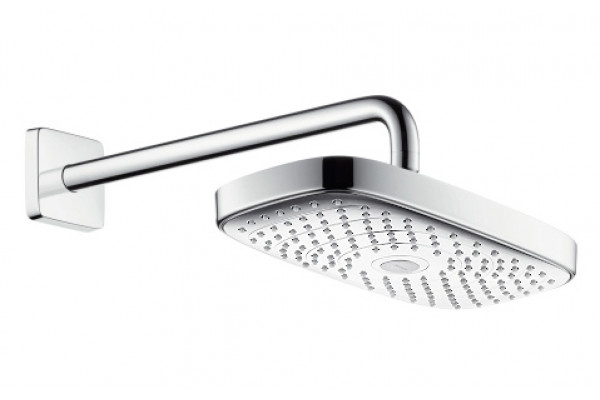 Верхний душ Hansgrohe Raindance Select E 300 2jet  размер 47 см,  в современном стиле