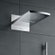 Верхний душ Hansgrohe Raindance Rainfall 180 AIR 2jet 28433000 хром в стиле hi-tech
