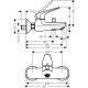 Смеситель Hansgrohe Novus 71040000 для ванны с душем, однорычажный, хром