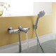 Настенный держатель Hansgrohe Porter хром,  в современном стиле