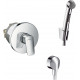 Гигиенический душ Hansgrohe 32129000 со смесителем хром,  в современном стиле