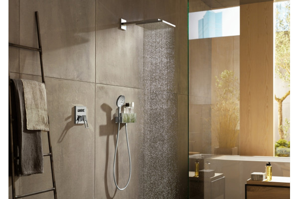 Смеситель Hansgrohe Metropol 74545000 для ванны с душем, однорычажный, хром