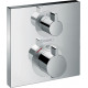 Термостат Hansgrohe Ecostat Square 15714000 для ванны с душем, термостат, хром
