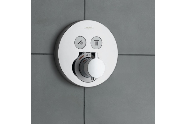 Смеситель Hansgrohe ShowerSelect S 15748000 для душа нажимной, хром
