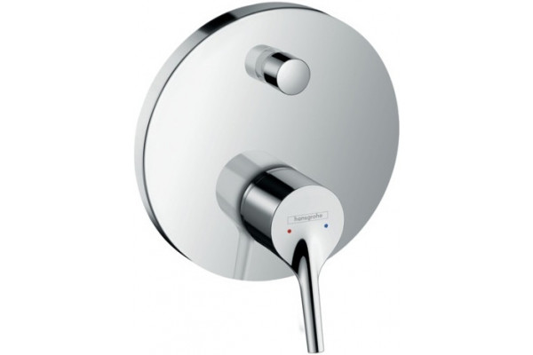 Смеситель Hansgrohe Talis S2 72406000 для ванны с душем, однорычажный, хром
