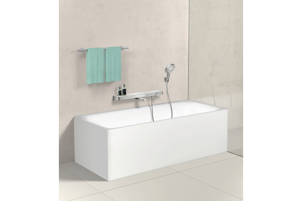 Термостат Hansgrohe ShowerTablet Select 13183400 для ванны с душем, термостат, длина излива 19.2 см