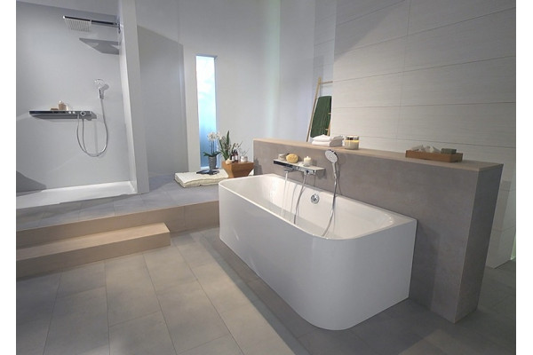 Термостат Hansgrohe ShowerTablet Select 13183400 для ванны с душем, термостат, длина излива 19.2 см