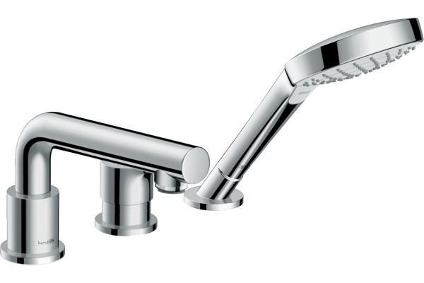 Смеситель Hansgrohe Talis S 72416000 на борт ванны однорычажный, хром