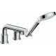 Смеситель Hansgrohe Talis S 72416000 на борт ванны однорычажный, хром
