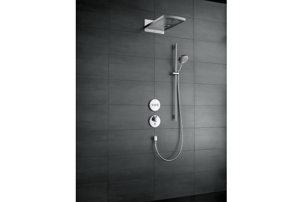 Переключатель потоков Hansgrohe ShowerSelect S 15745000 для душа нажимной, хром