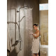 Душевая стойка Hansgrohe Croma Select S 26790000 хром, штанга 121.3 см