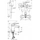 Душевой комплект Hansgrohe SET Logis E 70 (a) хром, шланг 160 см