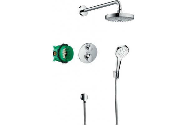 Душевой комплект Hansgrohe Croma Select S 27295000 хром, шланг 125 см