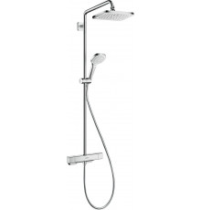 Душевая стойка Hansgrohe Croma 27630000 для душа, с термостатом, хром, штанга 110.5 см