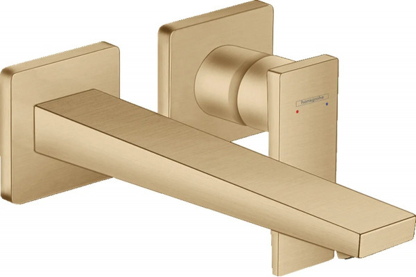 Смеситель Hansgrohe Metropol 32526140 для раковины однорычажный, бронза