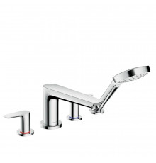 Смеситель Hansgrohe Talis E 71748000 на борт ванны однорычажный, хром