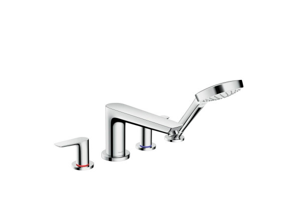 Смеситель Hansgrohe Talis E 71748000 на борт ванны однорычажный, хром