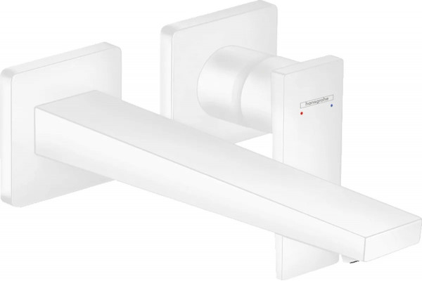 Смеситель Hansgrohe Metropol 32526700 для раковины однорычажный, белый