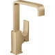 Смеситель Hansgrohe Metropol 32511140 для раковины, с донным клапаном Push-Open, однорычажный, бронза