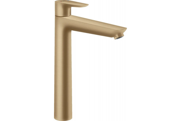 Смеситель Hansgrohe Talis E 71716140 для раковины с донным клапаном, однорычажный, бронза
