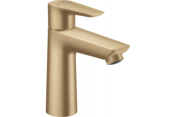 Смеситель Hansgrohe Talis E 71710140 для раковины с донным клапаном, однорычажный, бронза