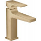 Смеситель Hansgrohe Metropol 32507140 для раковины, с донным клапаном Push-Open, однорычажный, бронза