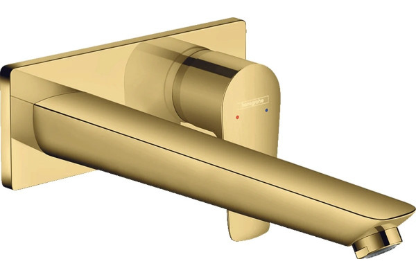 Смеситель Hansgrohe Talis E 71734990 для раковины однорычажный, золото
