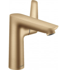Смеситель Hansgrohe Talis E 71754140 для раковины, с донным клапаном, однорычажный, бронза