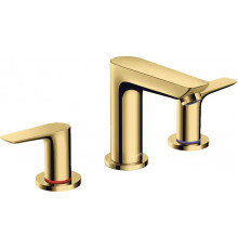 Смеситель Hansgrohe Talis E 71733990 для раковины однорычажный, золото