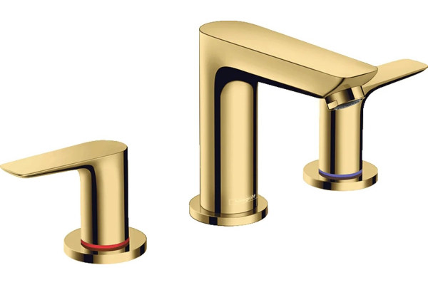 Смеситель Hansgrohe Talis E 71733990 для раковины однорычажный, золото