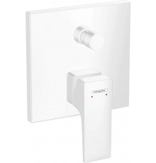 Смеситель Hansgrohe Metropol 32545700 для ванны с душем, однорычажный, белый