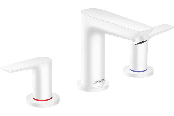 Смеситель Hansgrohe Talis E 71733700 для раковины однорычажный, белый