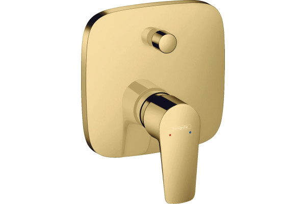 Смеситель Hansgrohe Talis E 71745990 для ванны с душем, однорычажный, золото