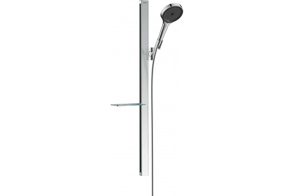 Душевой гарнитур Hansgrohe Rainfinity Ecosmart 27672000 хром, штанга 94.5 см