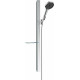 Душевой гарнитур Hansgrohe Rainfinity Ecosmart 27672000 хром, штанга 94.5 см