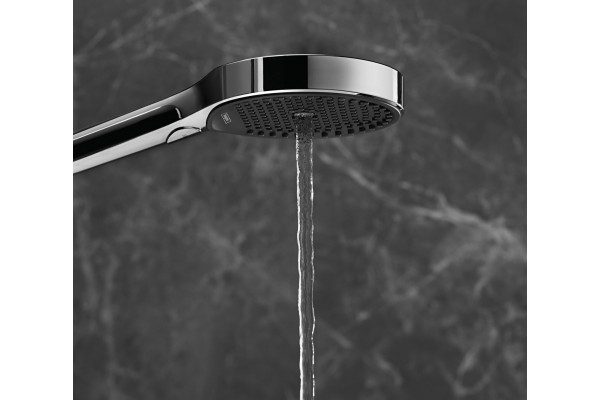 Душевой гарнитур Hansgrohe Rainfinity Ecosmart 27672000 хром, штанга 94.5 см