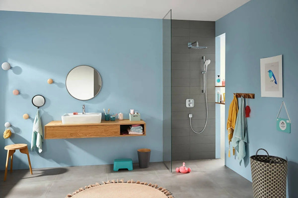 Верхний душ Hansgrohe Croma 26257000 хром, размер 28 см, 1 режим
