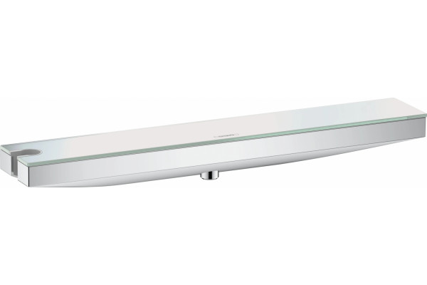 Шланговое подключение Hansgrohe Rainfinity Porter 500 26843000 с полкой и держателем, хром,  в стиле hi-tech