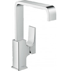 Смеситель Hansgrohe Metropol 32511000 для раковины, с донным клапаном Push-Open, однорычажный, хром