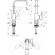 Смеситель Hansgrohe Metropol 32511000 для раковины, с донным клапаном Push-Open, однорычажный, хром