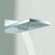 Верхний душ Hansgrohe Raindance Rainfall 180 AIR 2jet 28433000 хром,  в стиле hi-tech