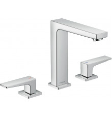 Смеситель Hansgrohe Metropol 32515000 для раковины с донным клапаном Push-Open, однорычажный, хром