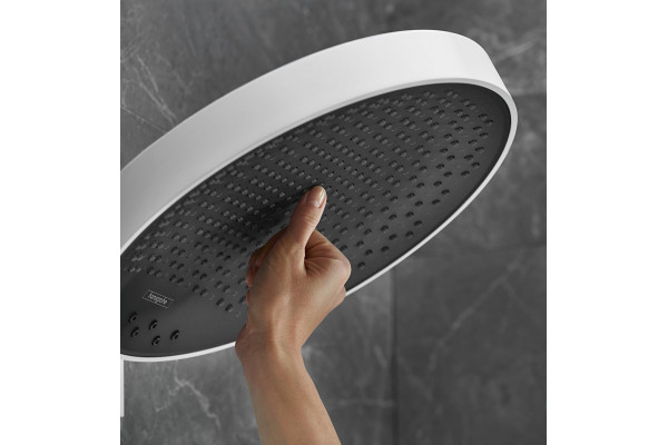 Верхний душ Hansgrohe Rainfinity 26232700 цвет белый, штанга 16.8 см