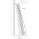 Верхний душ Hansgrohe Rainfinity 26234000 хром, штанга 16.8 см