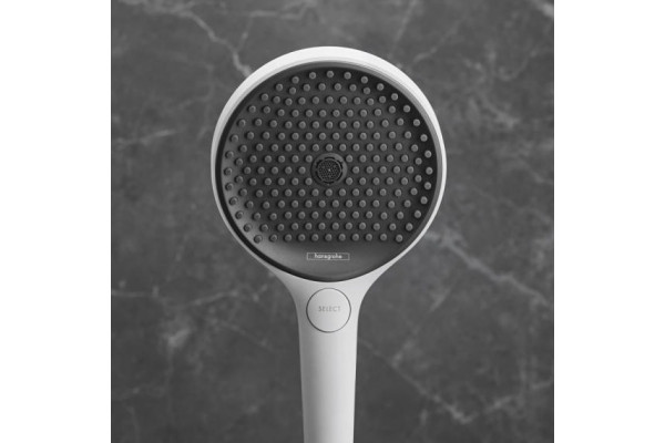 Душевая лейка Hansgrohe Rainfinity 26864700 цвет белый, штанга 25 см