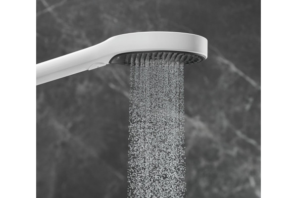 Душевая лейка Hansgrohe Rainfinity 26864700 цвет белый, штанга 25 см