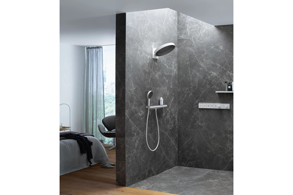 Душевая лейка Hansgrohe Rainfinity 26864700 цвет белый, штанга 25 см