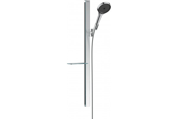 Душевой гарнитур Hansgrohe Rainfinity 27671000 хром, штанга 94.5 см