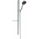Душевой гарнитур Hansgrohe Rainfinity 27671000 хром, штанга 94.5 см